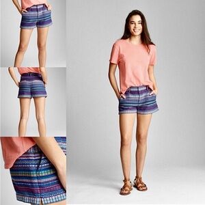 Gap 3" City Shorts in Multicolor Size 20